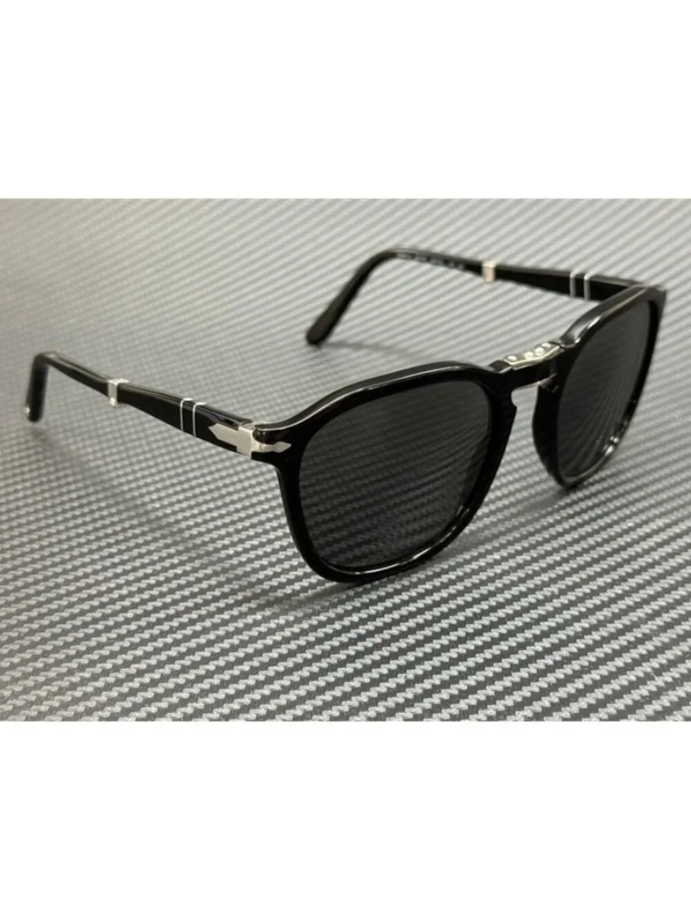 New Persol Men Black Sunglasses 54-21-140